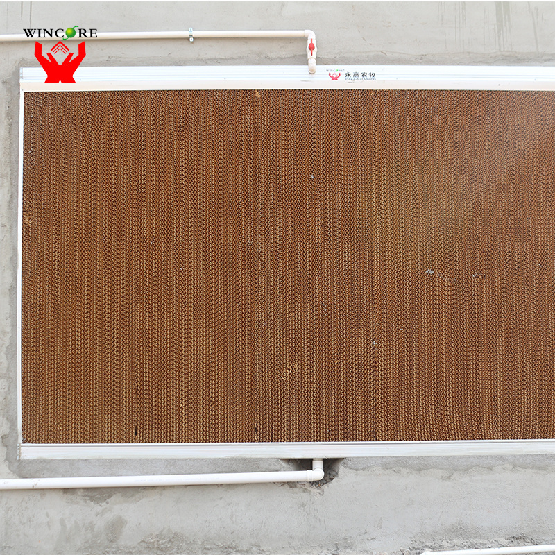 Poultry Farm Greenhouse 5090 7090 Honey Comb Evaporative Cooling Pad For Sale