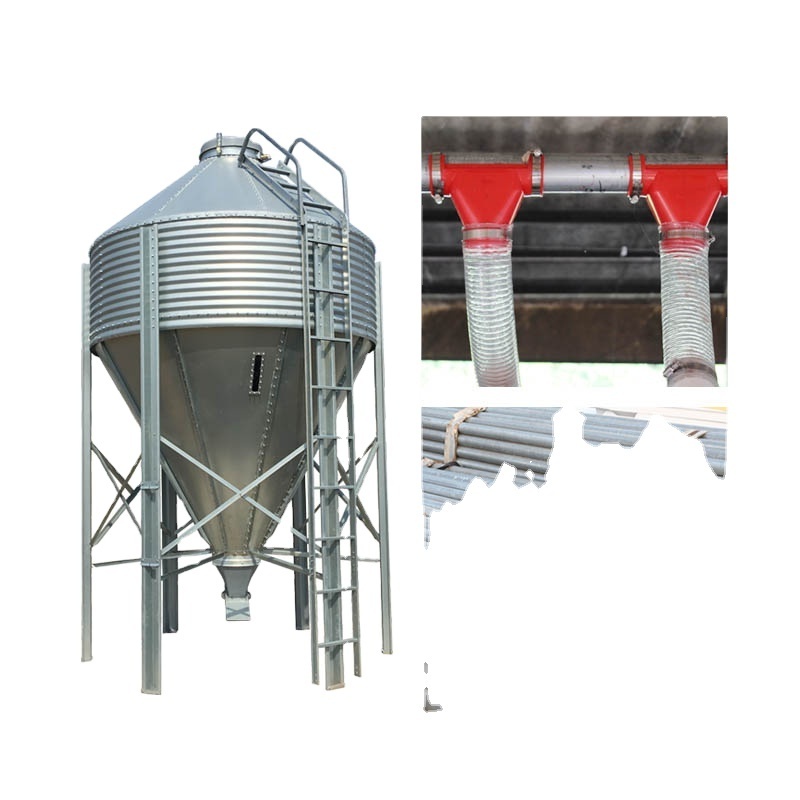 Automatic Auger   feeding system  for pig farm automatic   pig feeding