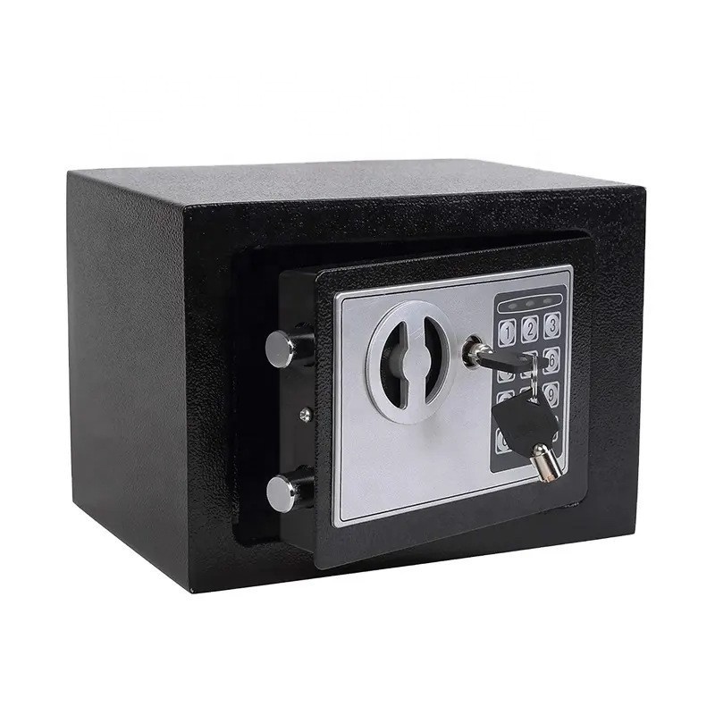 Cash Lock Box Drop Security Deposit Safety Electronic Digital Small Safe Box