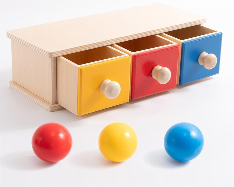 Montessori Wooden Educational field goal for Preschool Kids coin box