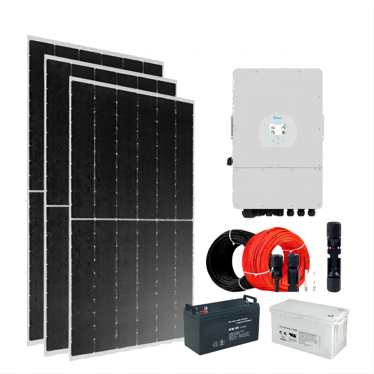 Ground Mounting Solar Energy Cycle Lifepo4 Battery Three Phase 5KW Use Off Grid Solar Power Energy Storage System