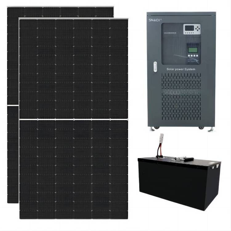 Ground Mounting Solar Energy Cycle Lifepo4 Battery Three Phase 5KW Use Off Grid Solar Power Energy Storage System