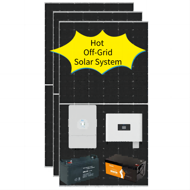 Ground Mounting Solar Energy Cycle Lifepo4 Battery Three Phase 5KW Use Off Grid Solar Power Energy Storage System