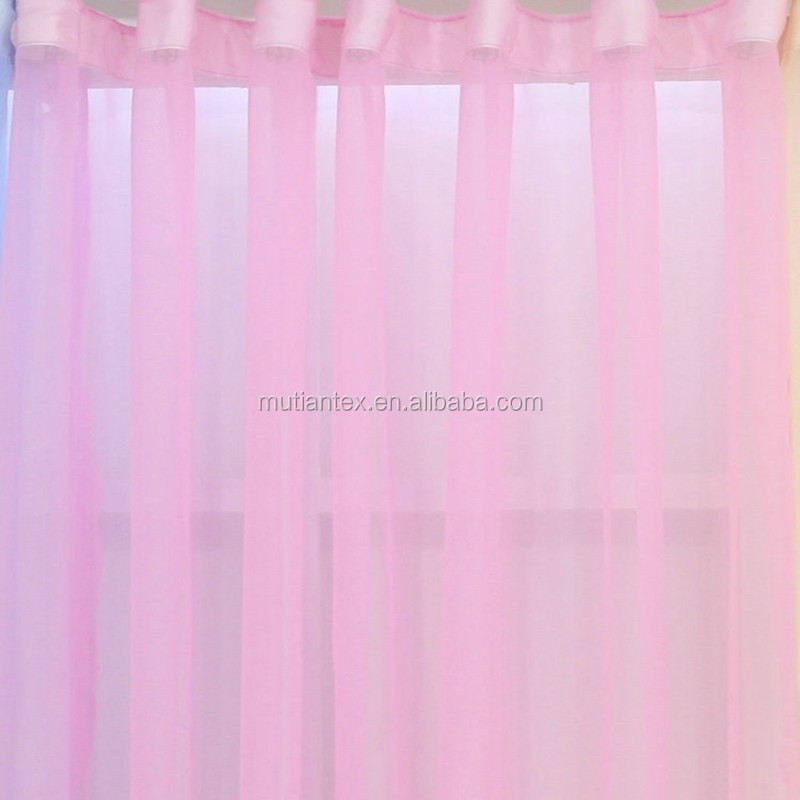 100%Polyester Voile Curtain Fabric Polyester Voile Tulle Fabric for Home Textiles