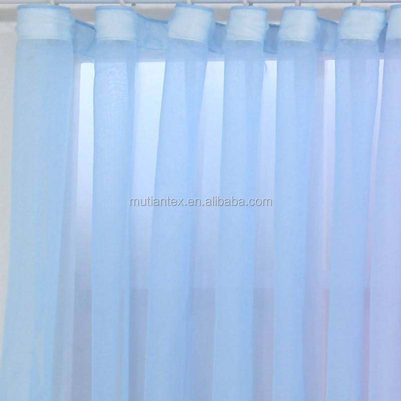 100%Polyester Voile Curtain Fabric Polyester Voile Tulle Fabric for Home Textiles