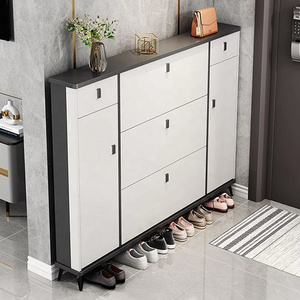 wholesale trading high quality household Simple Ultra-thin Space Saving cabinet shoes rack shoe cabinet furniture for livingroom