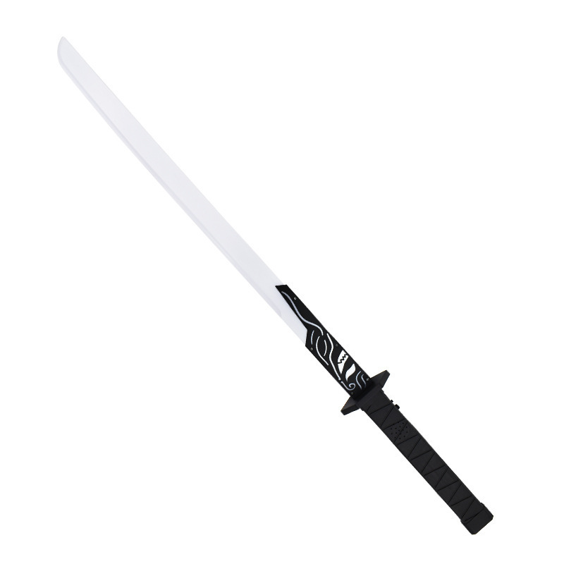 82.5cm Long Samurai Light Sword Flash Stick Seven Color Flash Combat Sound Laser Sword