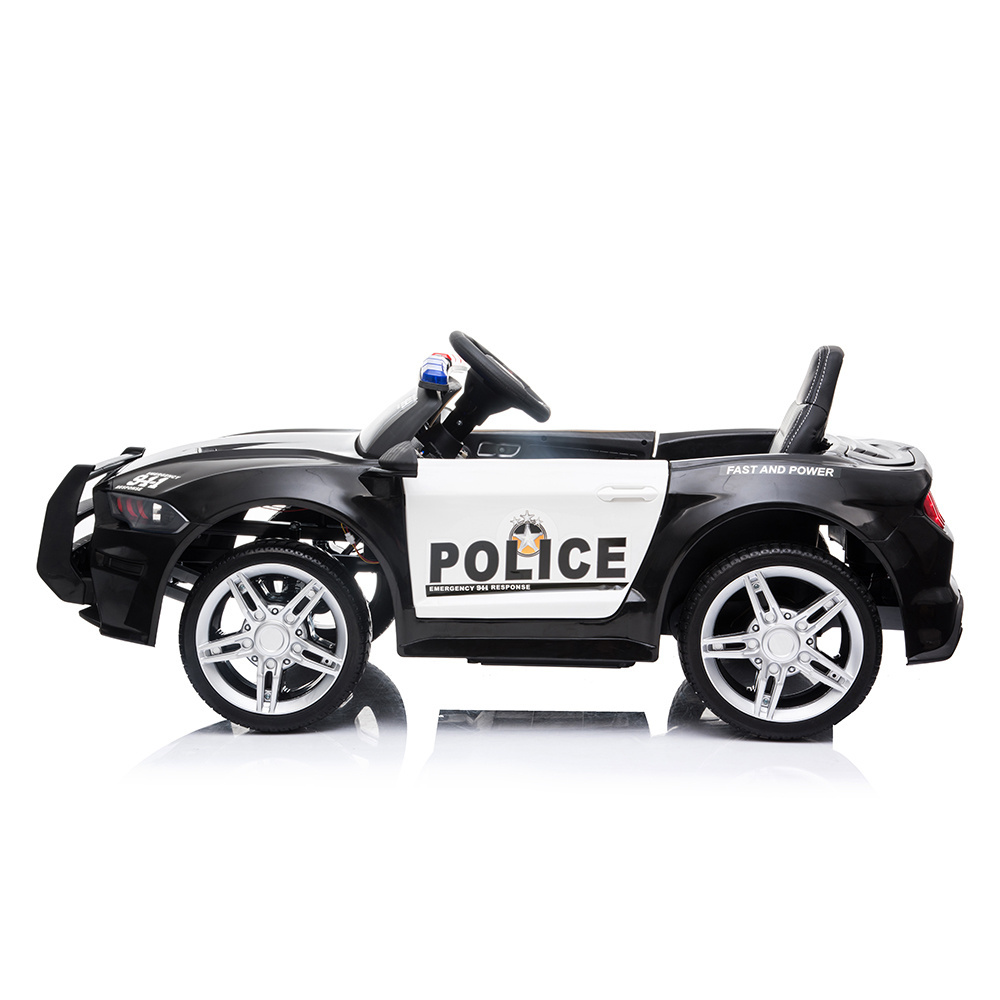 Wholesale Children Mini Vehicle Remote Control Four Wheel Emulation GT Electric Ride On Police Cars For Kids