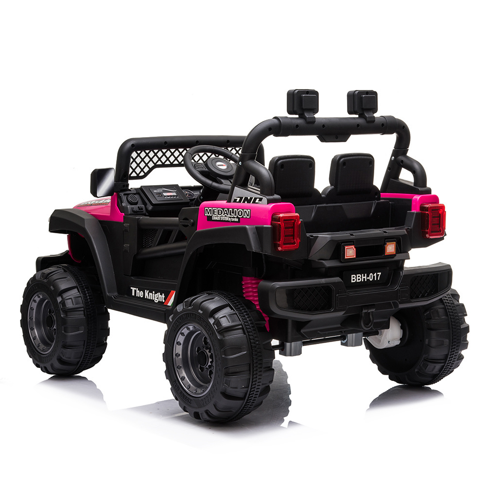 Children Remote Control Toys 12V Rechargeable Battery Operated Two Seats MX UTV Buggy Kids Electric Ride On Car