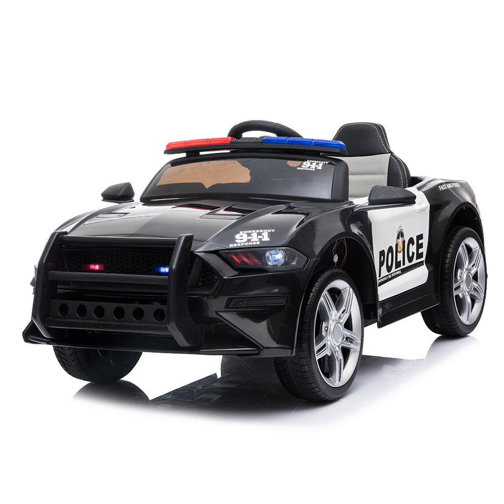 Wholesale Children Mini Vehicle Remote Control Four Wheel Emulation GT Electric Ride On Police Cars For Kids