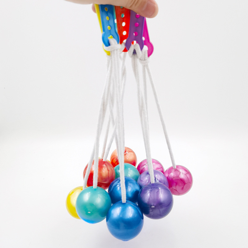 Hot selling Lato lato Balls New pro-clackers ball On A String Decompression Bump Clackers Balls  Games For Kids