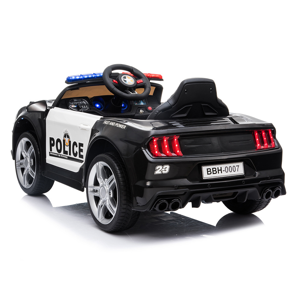 Wholesale Children Mini Vehicle Remote Control Four Wheel Emulation GT Electric Ride On Police Cars For Kids