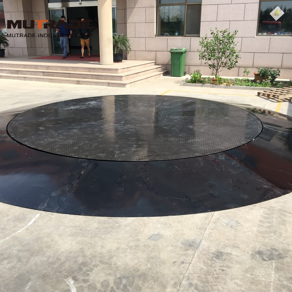 Parking Solution Customized Motor Driveway Stacking Car Turntable