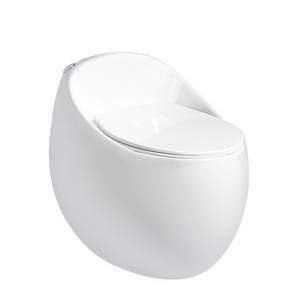 2021 Hot Sale Egg Toilets Egg Wall Hung Toilet Modern Design One Piece Ceramic Toilet