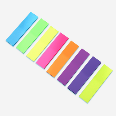 Good Quality Office Stationery Custom Memo Pad Poss-it Note PET Index Marker Sticky Notes Set Taking Notes Custom Size Paper