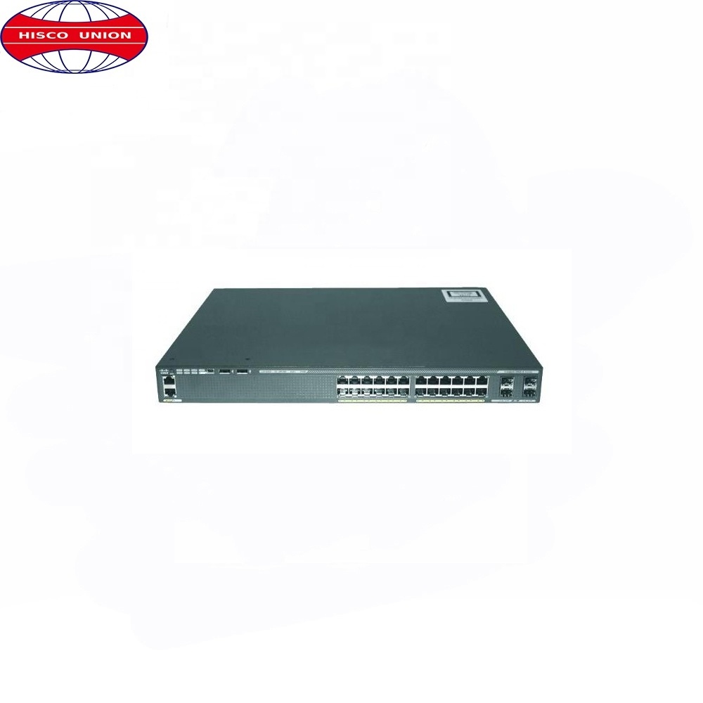 New  In Stock High Performance  WS-C2960X-24PS-L  2960-X  24 GigE PoE 370W 4 x 1G SFP LAN Base Network Switch