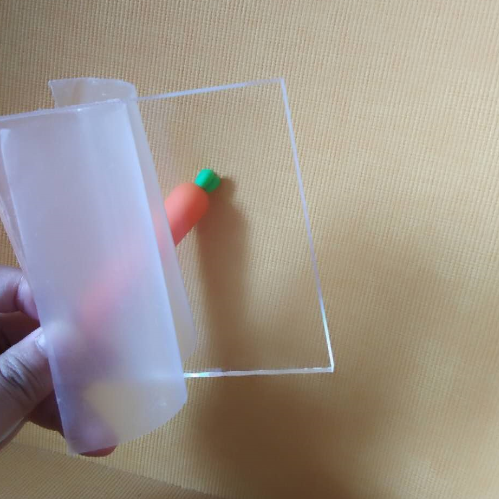 A grade high transparency clear acrylic sheet with stock