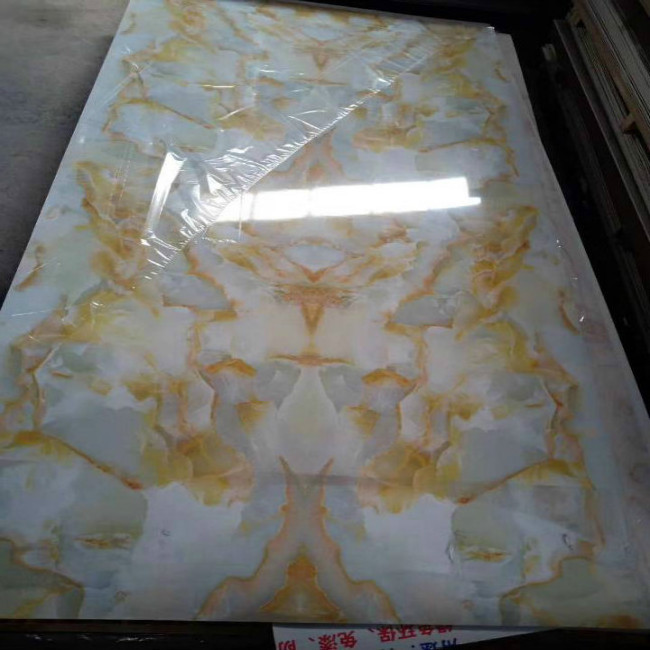 marble replacement pvc marble plate for wall decoration