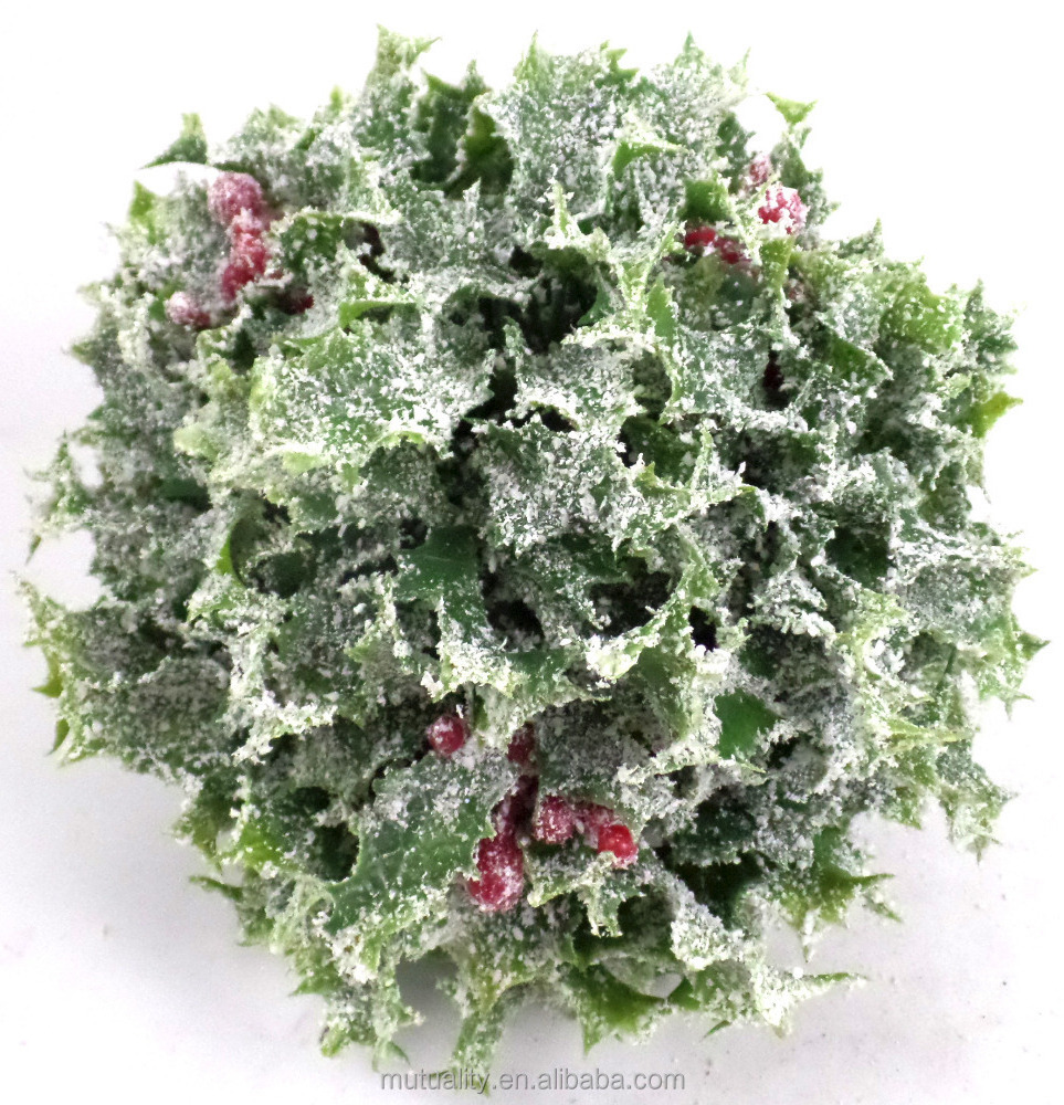 factory price cheep artificial plant plastic flower ball for interior decoration