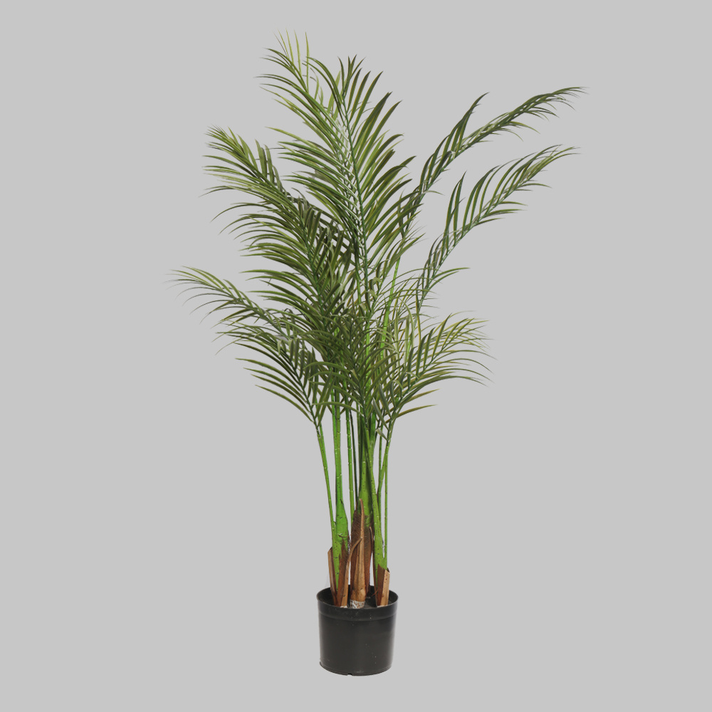 home decoration artificial  plant  plastic palm tree with UV protected