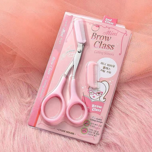 Eyebrow Trimmer Scissors With Comb Remover Makeup Tools Hair Removal Grooming Shaping Shaver Trimmer Eyelash Hair Clips