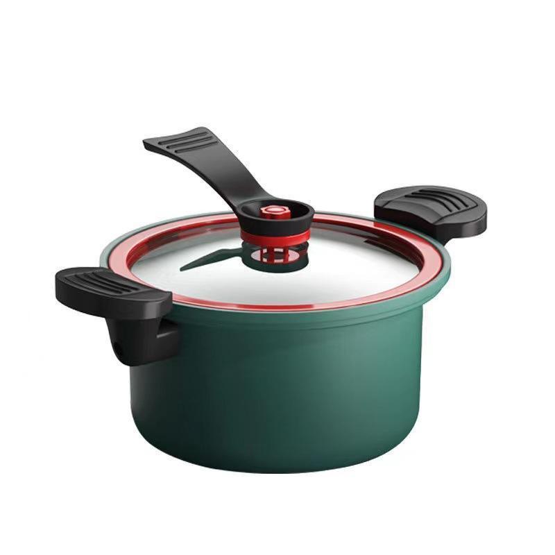 popular Cook fast time saving Non-Stick Thickened Bottom durable soup pot low pressure pot micro pressure cooker