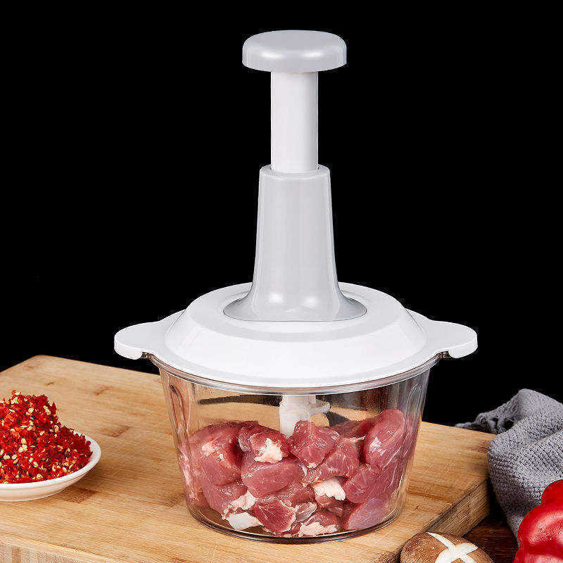 Manual Food Chopper, Express Hand Held Chopper, Large, Chop & Cut Fruits, Vegetables, Herbs, Onions