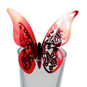 Butterfly Laser Cut Place Cards Wedding Party Favors Bridal Table Name Card Decoration