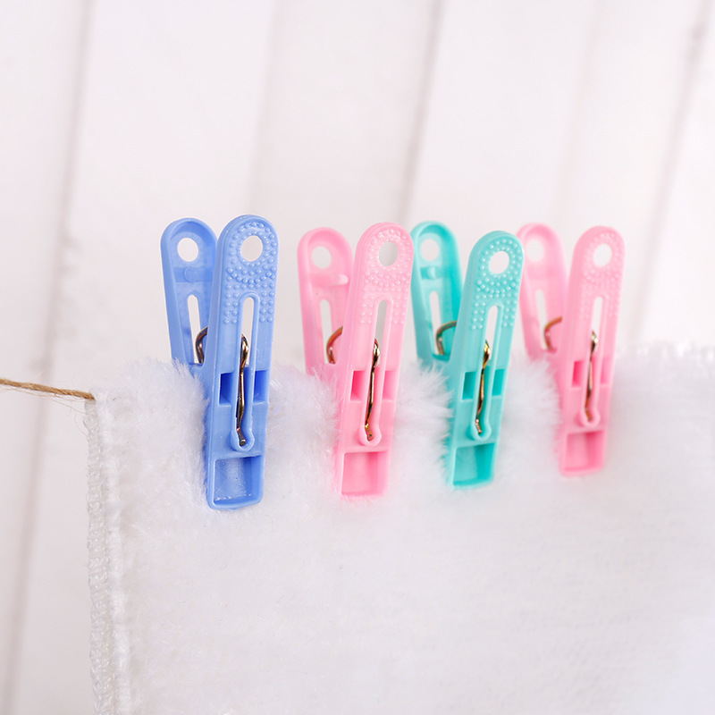 Hot Sale Plastic Clothespins Mini ClothesLine Rope Clips Socks Clip Laundry Clothes Pin Clothes Pegs