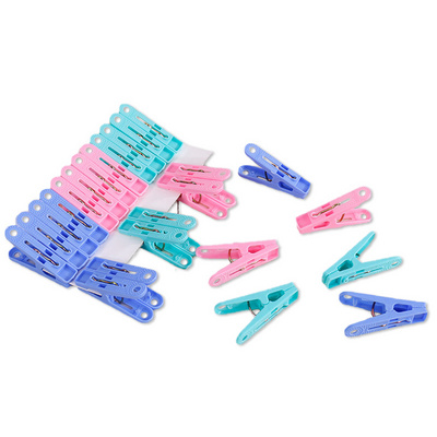 Hot Sale Plastic Clothespins Mini ClothesLine Rope Clips Socks Clip Laundry Clothes Pin Clothes Pegs