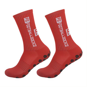 Football socks, medium tube anti slip adult professional glue dispensing, long towel bottom sports ,