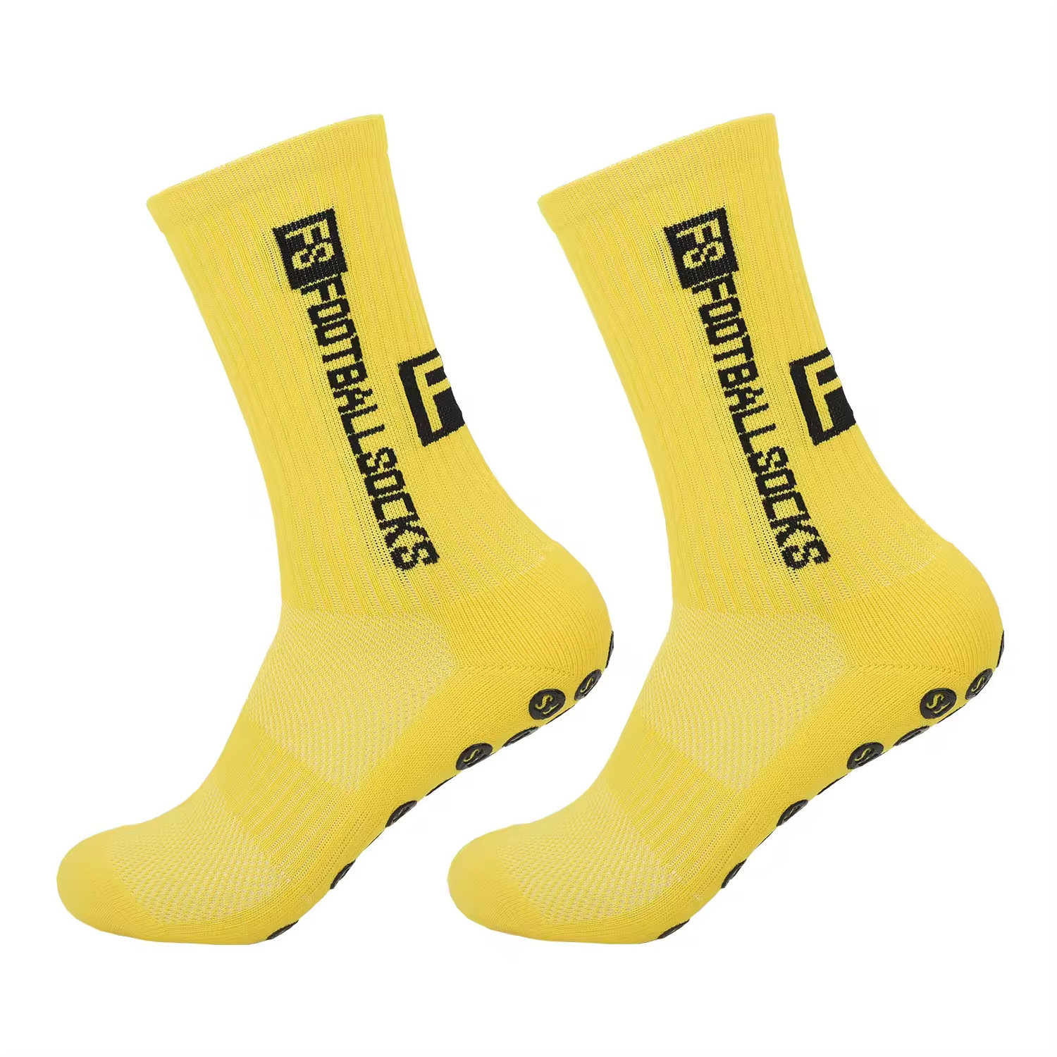 Football socks, medium tube anti slip adult professional glue dispensing, long towel bottom sports ,