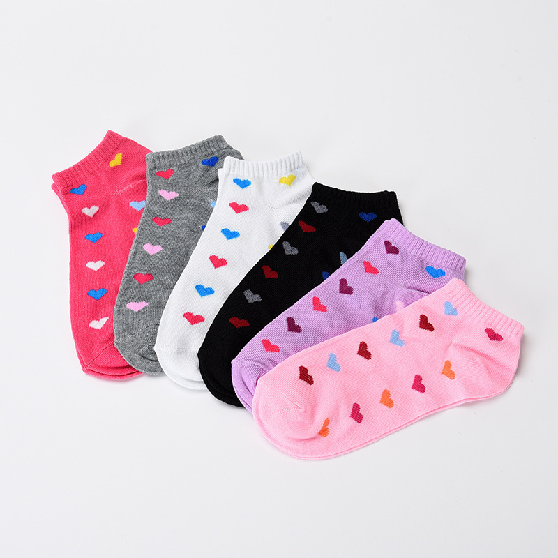 Custom wholesale cheap socks women with beautiful print for girls/women/ladies