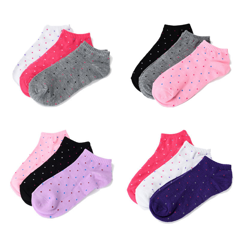 Custom wholesale cheap socks women with beautiful print for girls/women/ladies