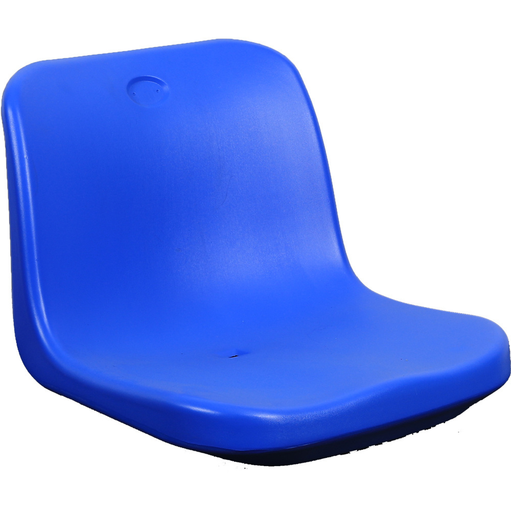 Hot sale HDPE plastic blue bucket stadium chair sport seat for bleachers