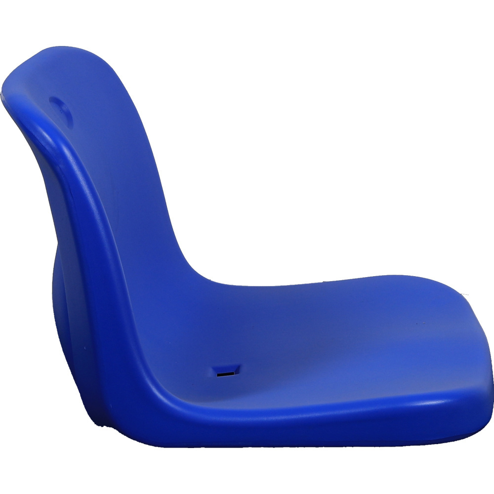 Hot sale HDPE plastic blue bucket stadium chair sport seat for bleachers