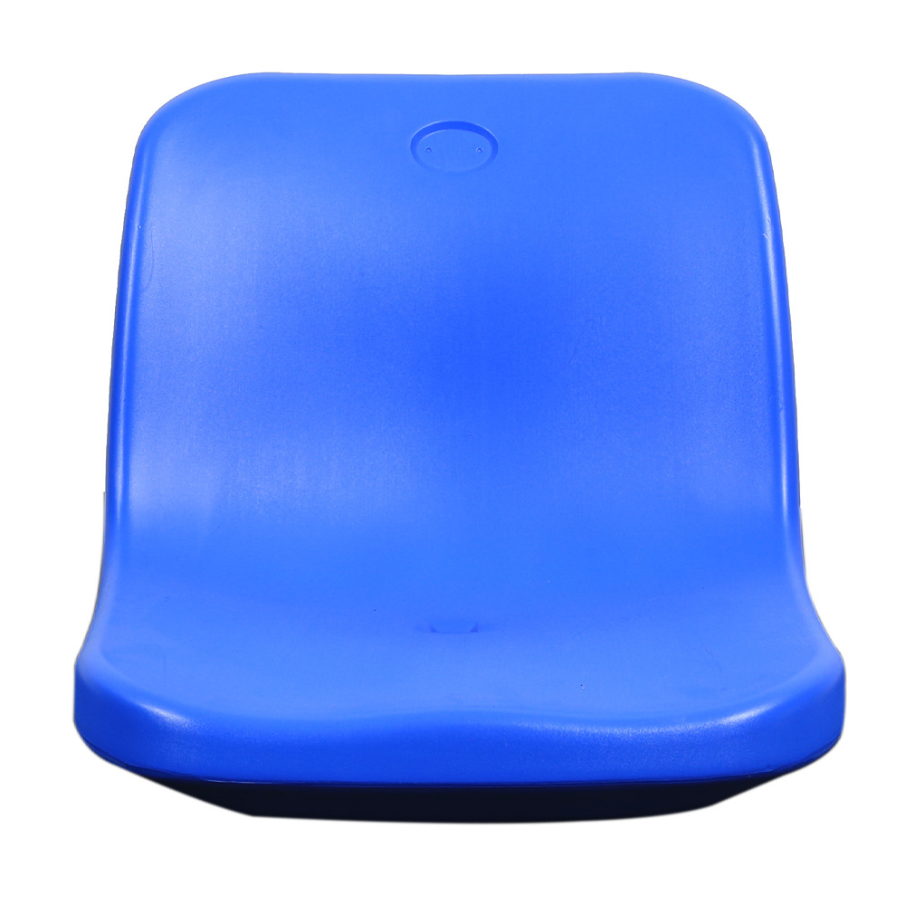 Hot sale HDPE plastic blue bucket stadium chair sport seat for bleachers