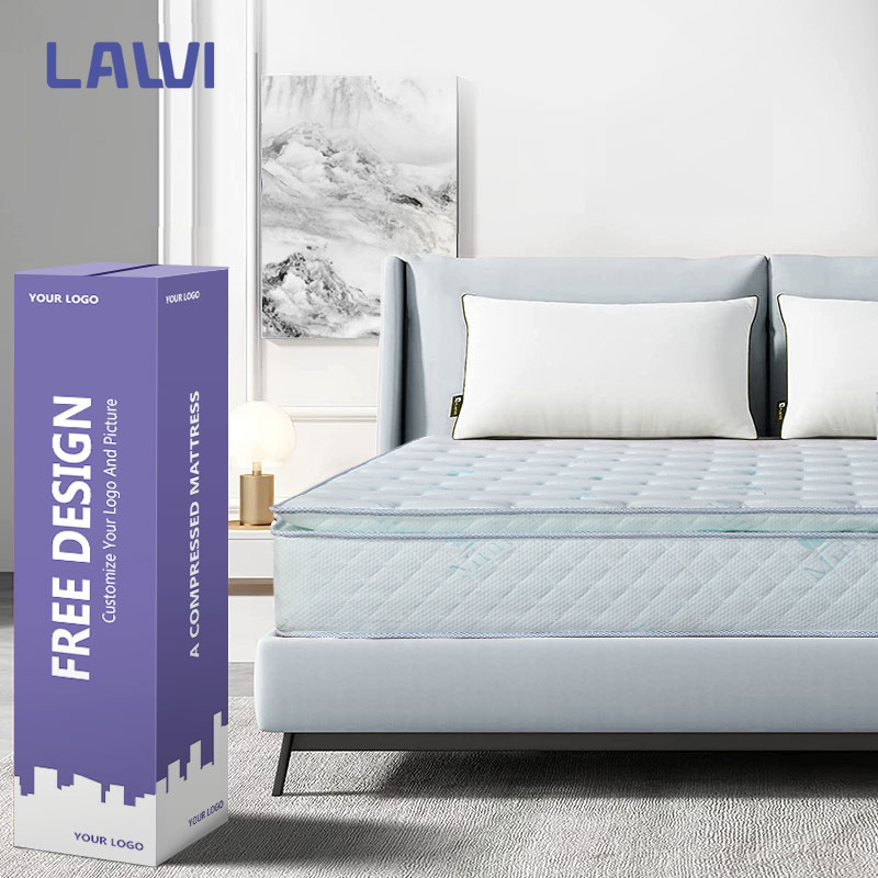 Manufacturer customized OEM ODM soft large double household curve high-density gel foam memory foam eyelash bed mattress