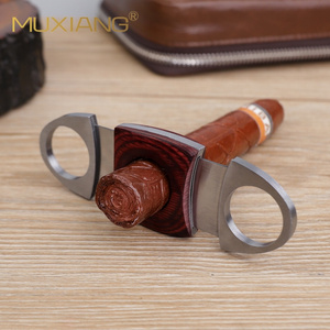 New Arrival Red Wood Cigar Cutter  Cigar Diameter Guillotine Knife