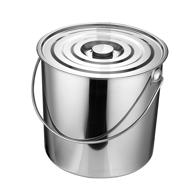 High quality portable large capacity stainless steel drum with lid