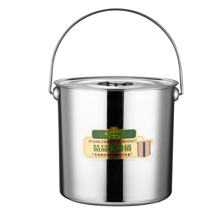 High quality portable large capacity stainless steel drum with lid