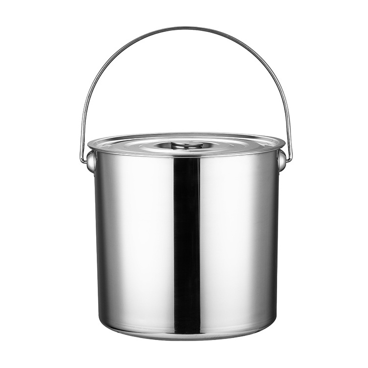 High quality portable large capacity stainless steel drum with lid