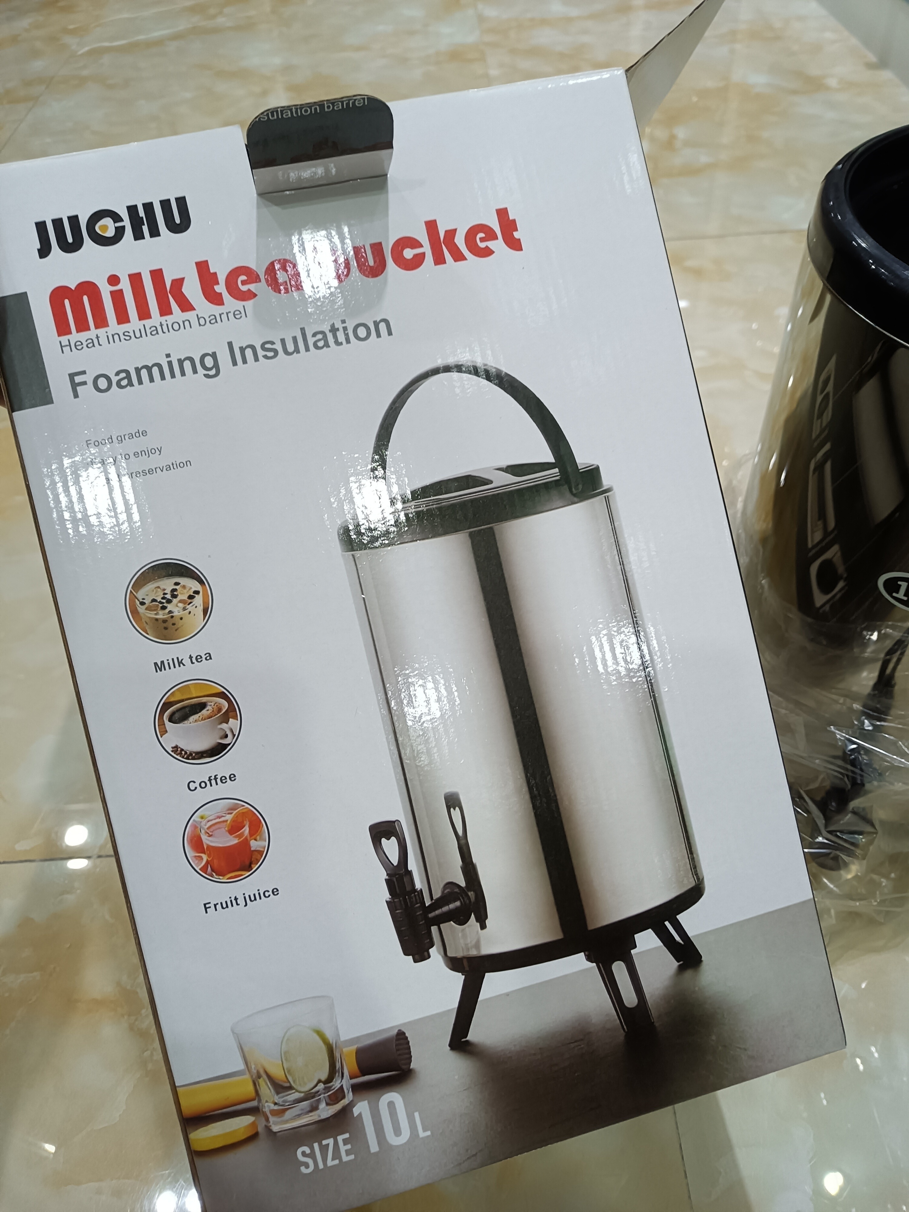 2024/Hot popular t Factory price heat preservation coffee milk tea stainless steel bucket