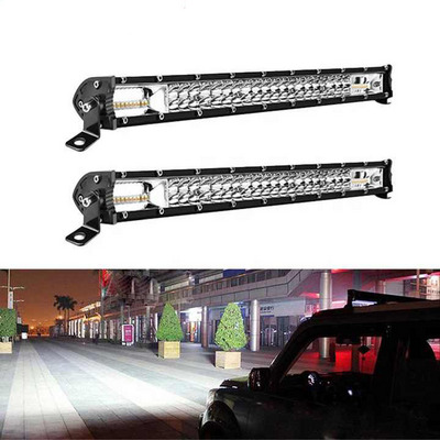 300W Car Work Light LED Bar 20LED 100LED Worklight Bar Offroad SUV ATV Tractor Boat Truck Excavator 12-24V led Spot Flood Combo