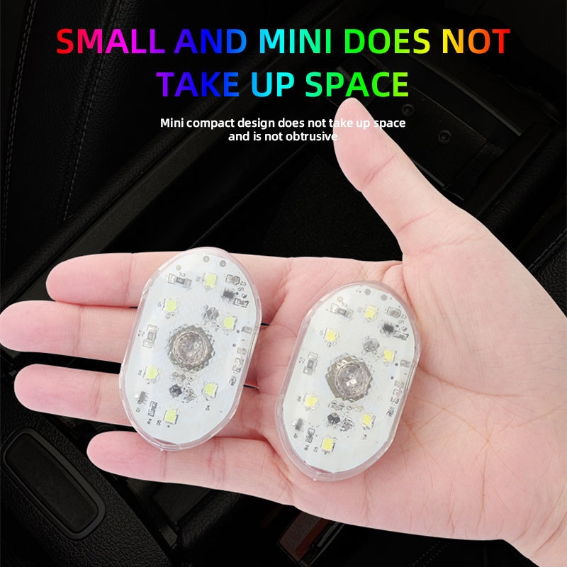 RGB Voice Control LED Music Level Rhythm Lights atmosphere ambient light for car finger light decorative accessories