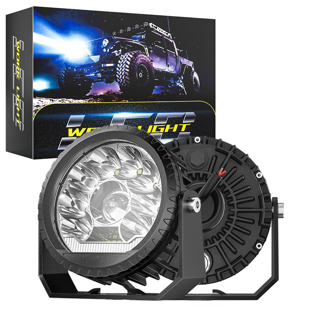 New Arrival 32W Round Working Light 4 inch 5 inch LED Spotlight Laser Driving Head Light For Car Truck Jeep Wrangler Off road