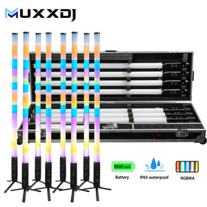 Full color 360 Astera Titan Tubes Wireless Battery Pixel led Tube Light for Dj Stage Party club light