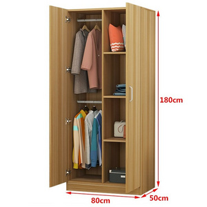 Portable Wardrobe Wooden Closets 14"x18" Depth Cube Storage Amoires Bedroom Armoire Storage Organizer with Doors