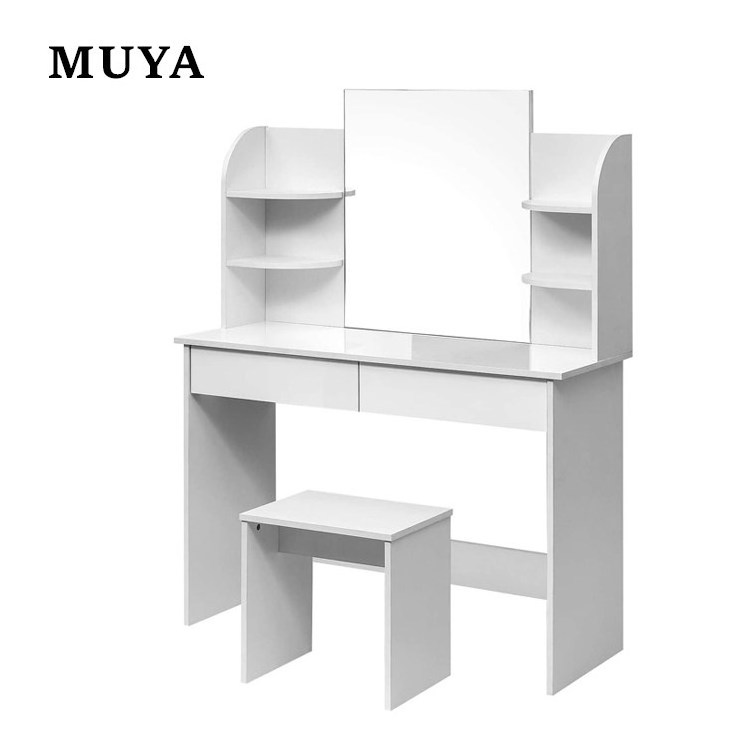 Wholesale dresser drawer cabinet bedroom furniture 4 shelves dressing table