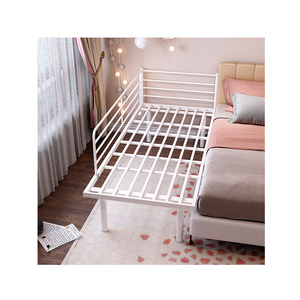 metal children bed  Luxury Baby Cribs Bedside Multifunctional Bed Cribs For Baby